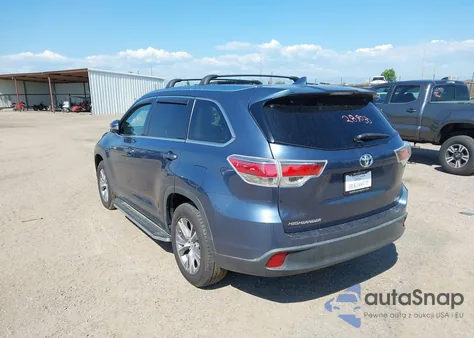 2014 Toyota Highlander Xle V6 from USA, damaged, VIN 5TDKKRFH4ES014041